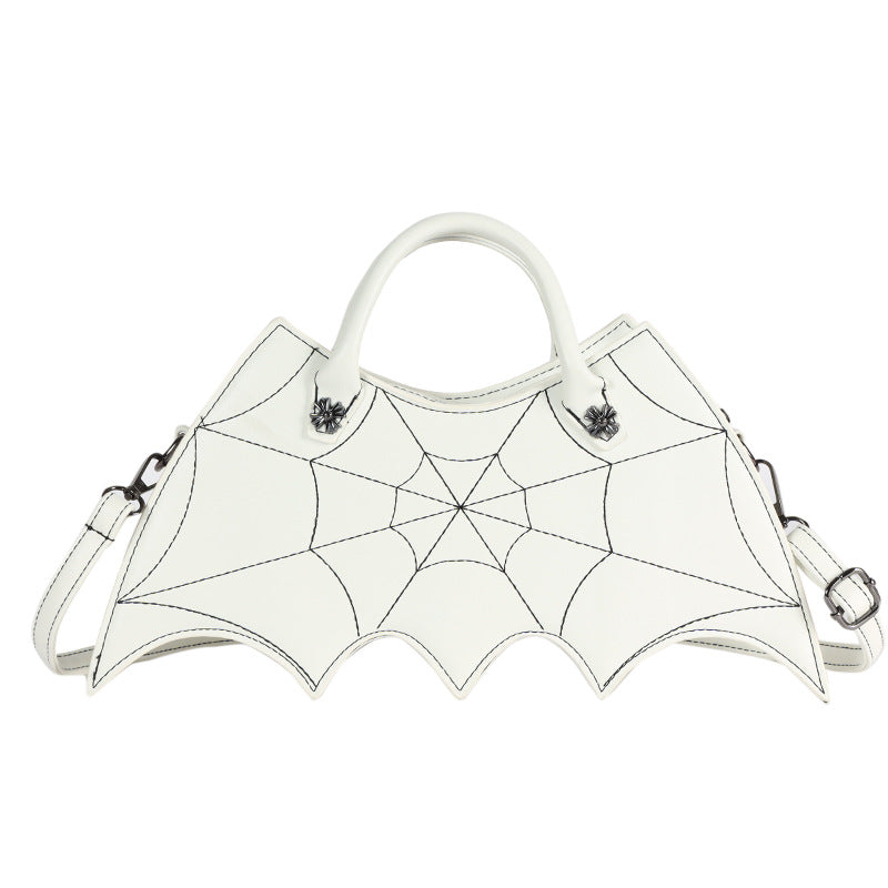 Halloween Spider Web Elegante PU-Schultertasche – Einzigartiger Stil trifft Komfort