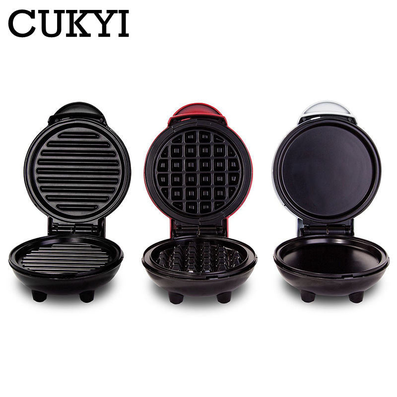 CUKYI | Electric waffle iron / Can also be used for pizza, meat &amp; pancakes.