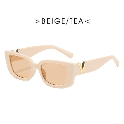 Rectangle Cat Eye Sun Glasses | Luxury Sunglasses Cat Eye | V