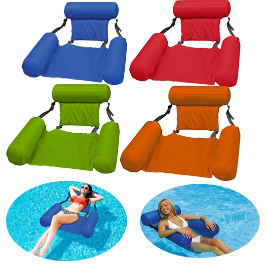 Summer Inflatable Foldable Floating Row Beach Swimming Pool Water