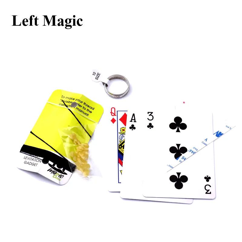 Magic Floating Ring Magic Tricks Play Ball Pen Floating Effect of Invisible Suit Powerful Props magic flying Trick
