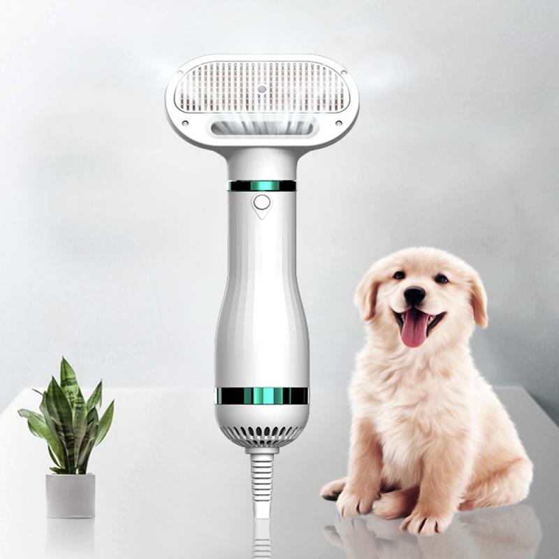 2-In-1 Dog Hair Dryer and Brush