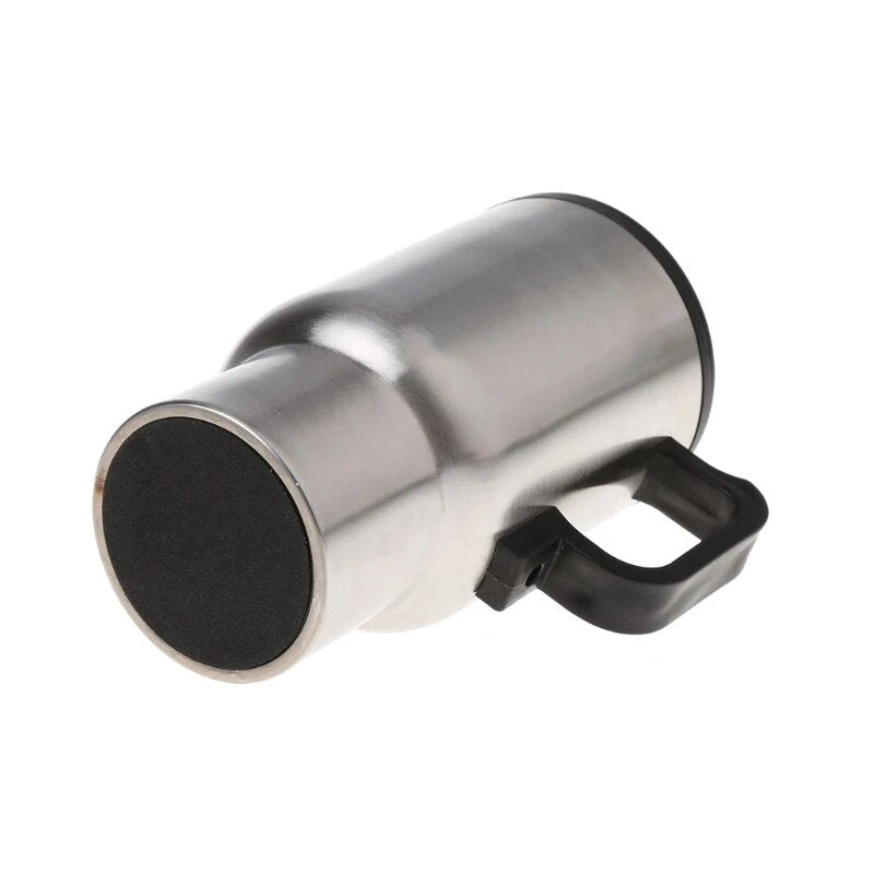 12V Car Heating Cup Stainless Steel Travel Electric Kettle Insulated
