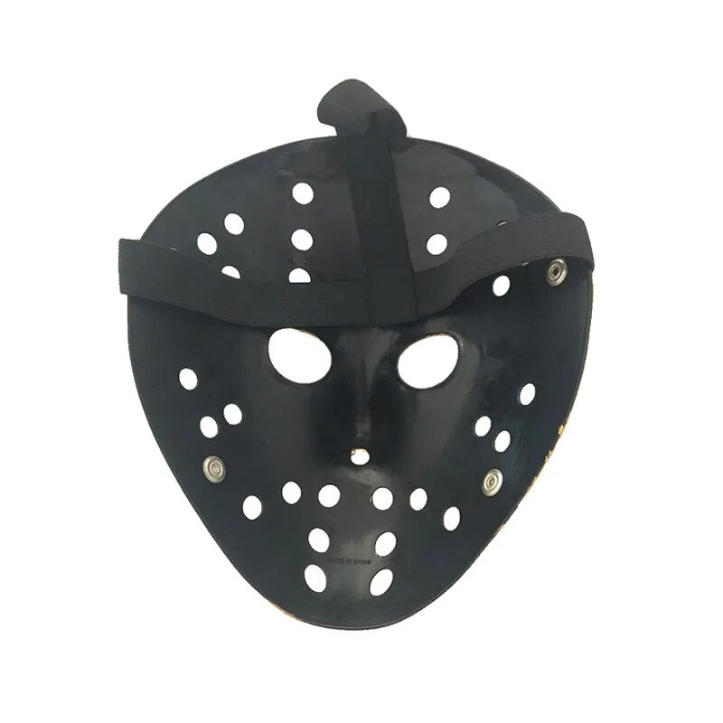 Movie Hockey Mask Jason Voorhees Friday The 13th Horror Scary Mask Halloween Party Cosplay Masks for Adult Men Halloween Gift