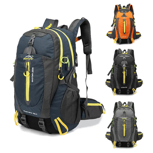 30L-40L Waterproof  Climbing Backpacks Men Women Outdoor Sports Backpacks Camping Hiking Backpacks Sports Bag Mountaineering Bag