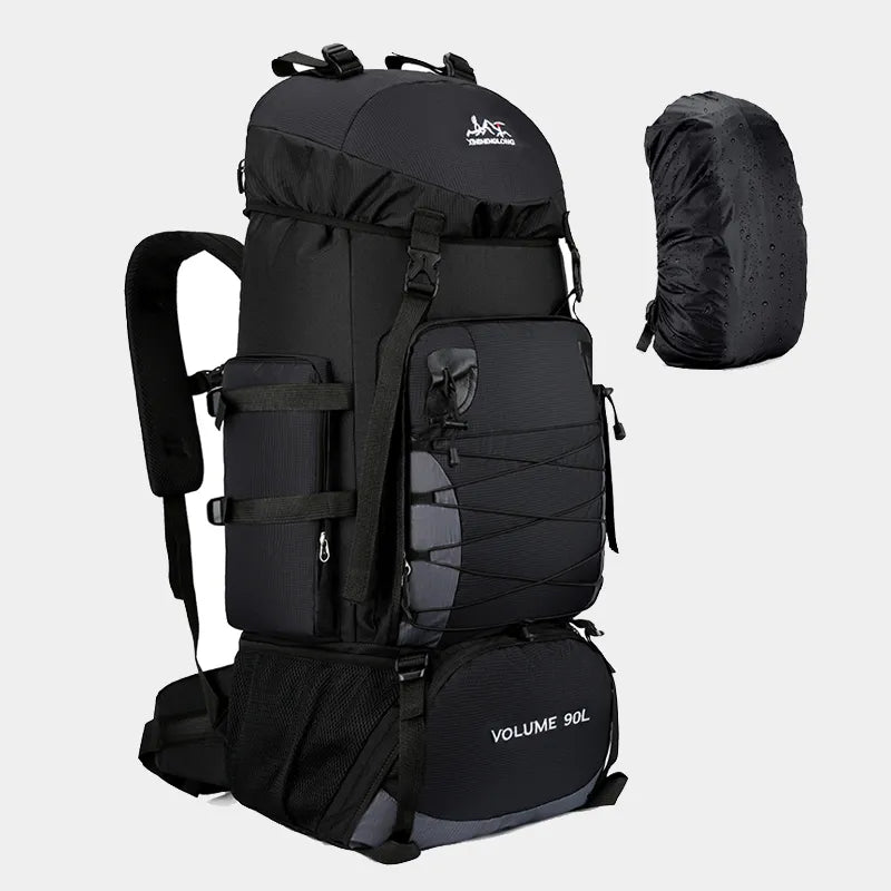 80L 90L Large Camping Backpack Travel Bag Men's Women Luggage Hiking Shoulder Bags Outdoor Climbing Trekking Men Traveling Bag