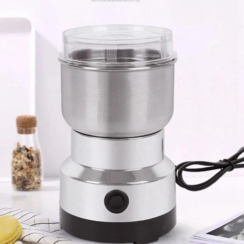 Electric Bean Grinder Dry Grinder Portable Coffee Bean Beater