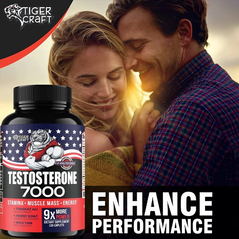 Testicle Enhancer for Men - Testicle Supplement for Health, Energy &amp; Stamina, Muscle Mass 