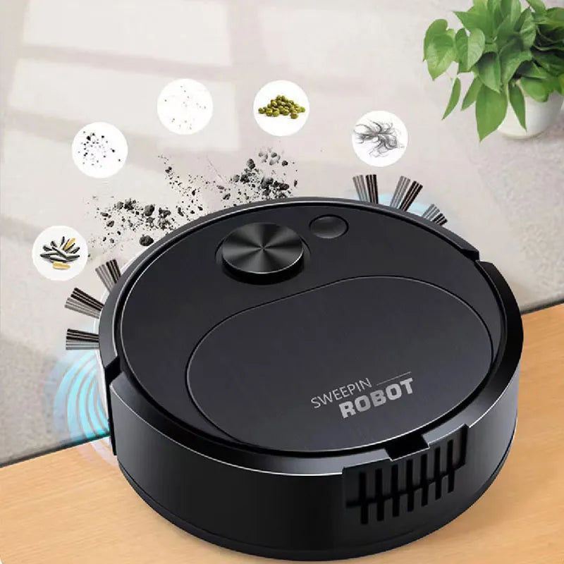 2023 USB Sweeping Robot Vacuum Cleaner Mopping 3 In 1 Smart Wireless