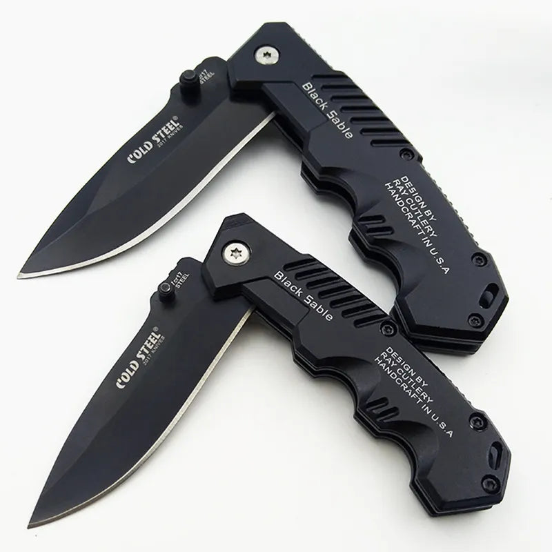 New and dominant folding knife, outdoor self-defense knife, high hardness multifunctional knife, outdoor survival knife
