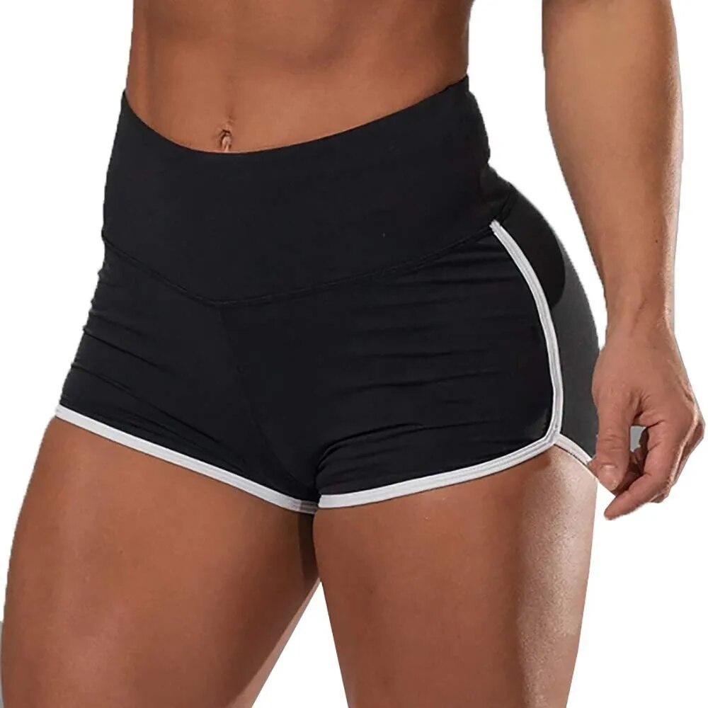 Sport Shorts Women Elasticated Seamless Fitness Leggings Push Up Gym Yoga Run Training Tights Pants Sexy Large Size Short 5XL 