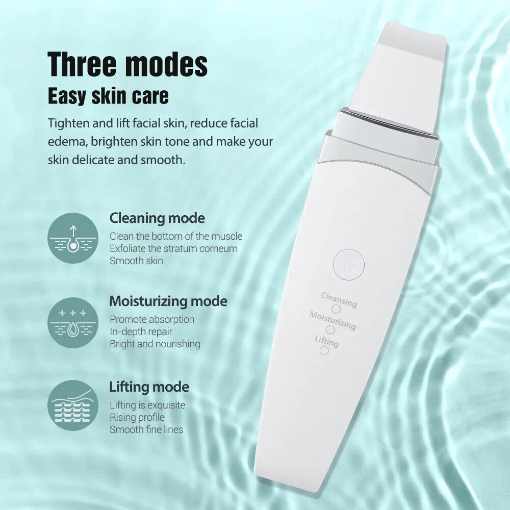 Hailicare Ultrasonic Peeling Machine Skin Care Facial Cleanser