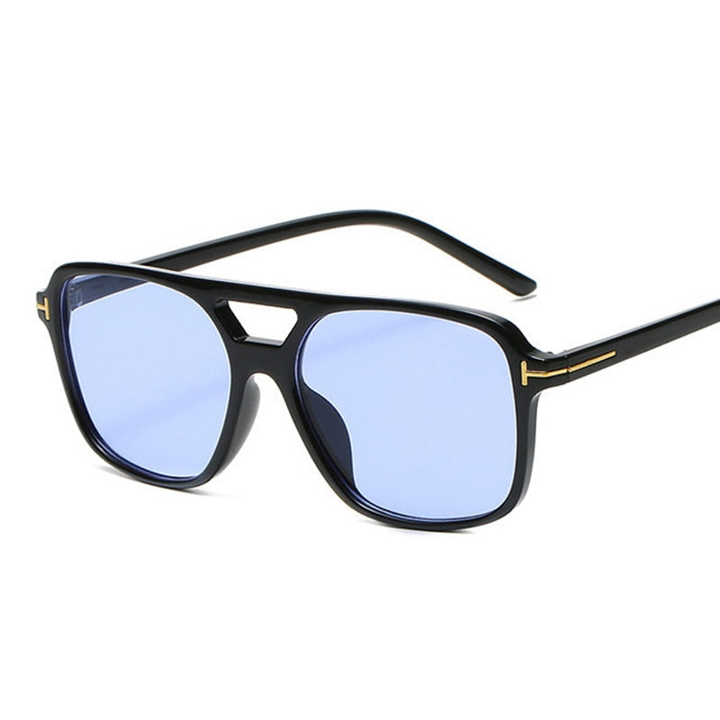 Vintage Square Sunglasses Women Retro Brand Mirror Sun Glasses Female
