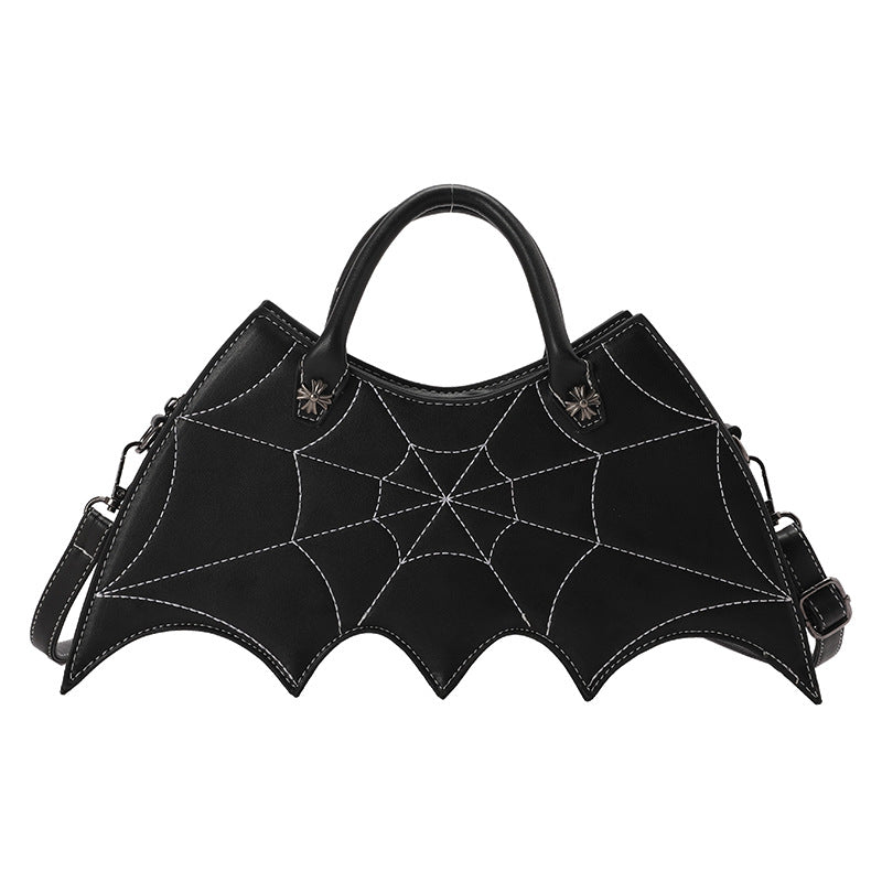 Halloween Spider Web Elegante PU-Schultertasche – Einzigartiger Stil trifft Komfort