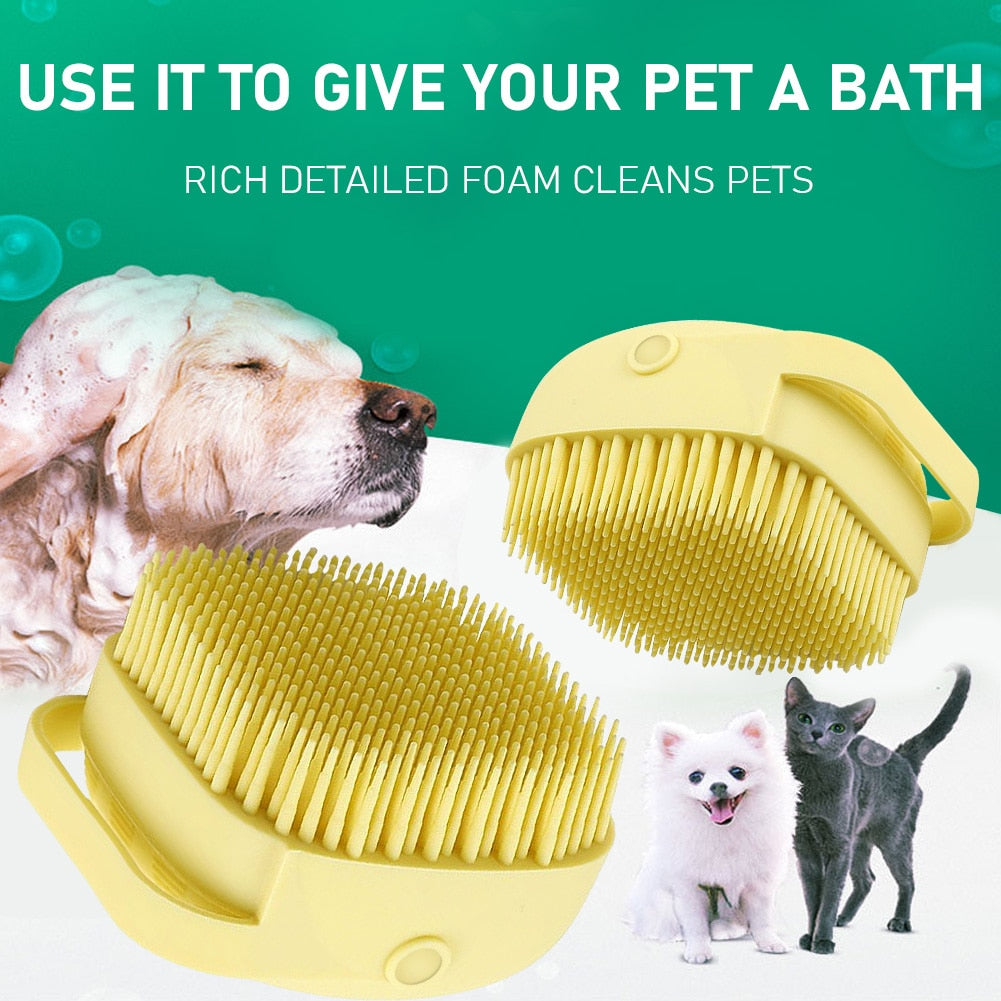 Pet Bathing Massage Brush