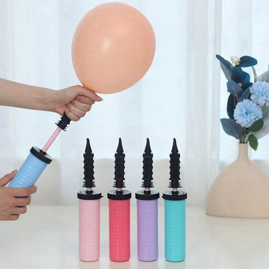 High Quality Balloon Pump Air Inflator Hand Push Portable Useful Balloon Accessories For Wedding Birthday Party Decor Supplies