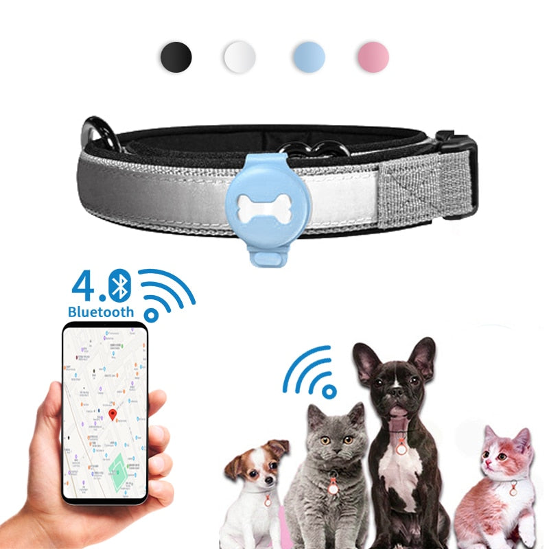 Haustier GPS Tracker Smart Locator Hund Marke Haustier Erkennung Tragbare Tracker Bluetooth Für Katze Hund Vogel Anti-verloren Rekord Tracking-tool
