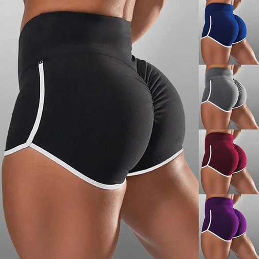 Leggings de Sport élastiques sans couture pour femmes, collants de Fitness, Push-Up, de Yoga, d'entraînement, de course, pantalons Sexy, grande taille, court 5XL 